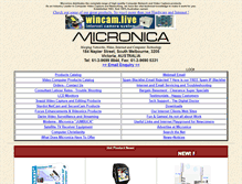 Tablet Screenshot of micronica.com.au